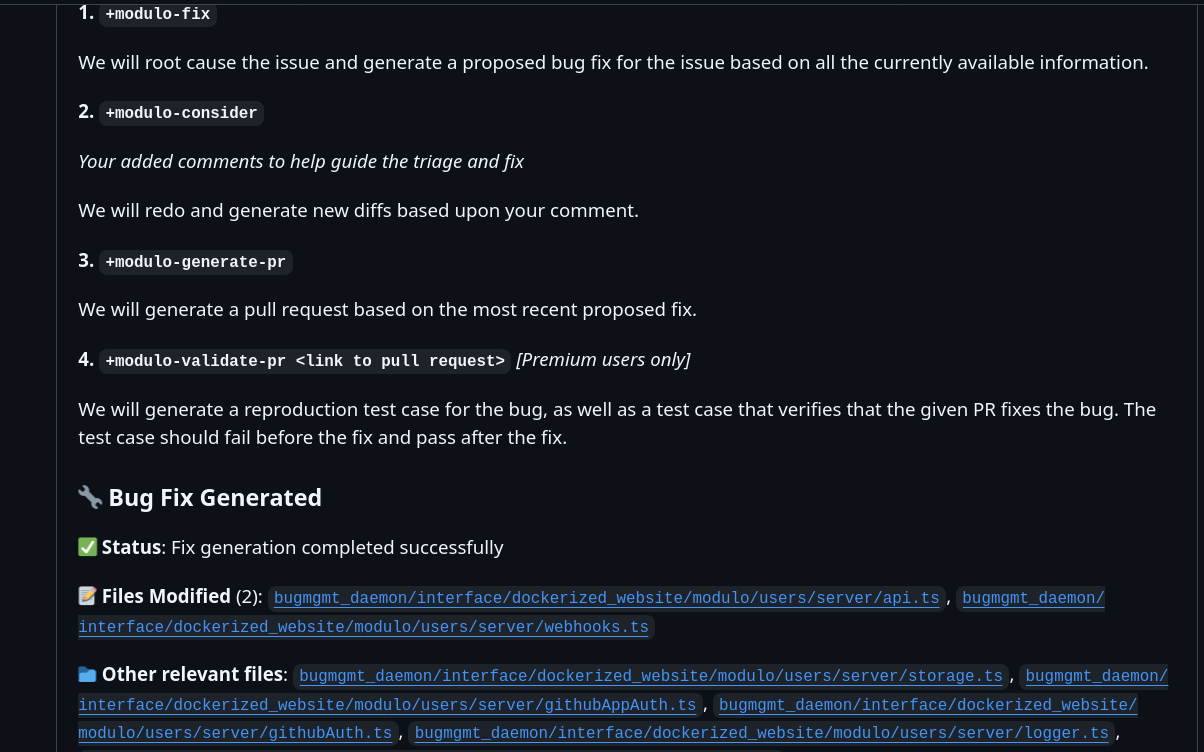 Available Modulo Interactions